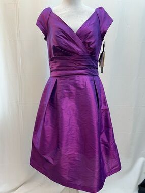 dupioni fit & flare dress alfred sung Gumball Poodle 